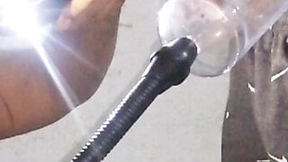 Aunties penis pump treatment