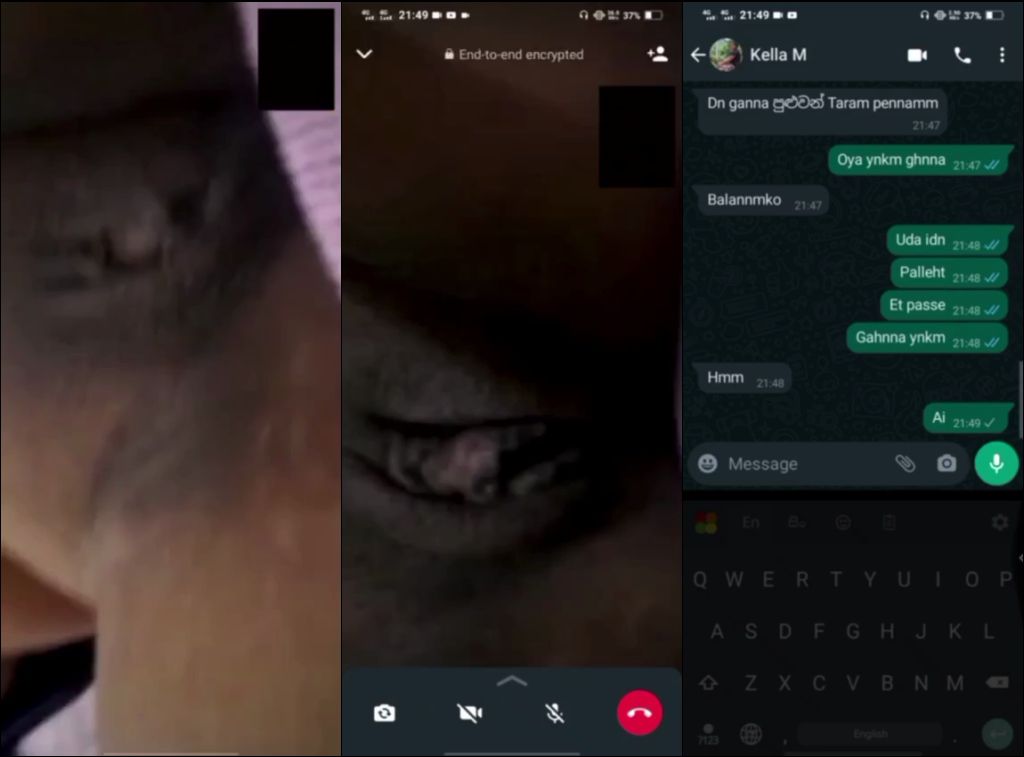 Teen Video Call Fun